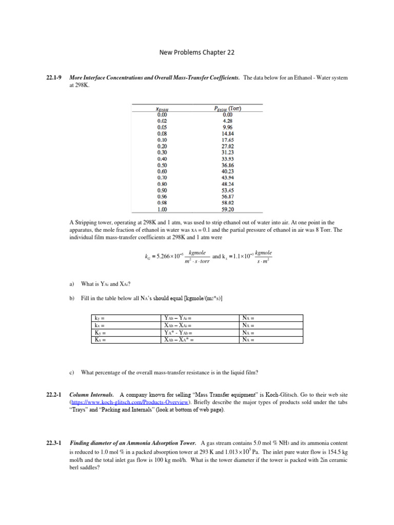 New Problems Chapter 22 | PDF