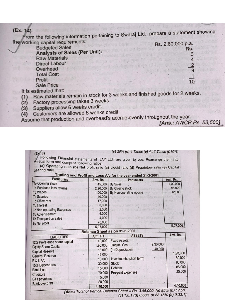 Atkt Accounts Assignment | PDF