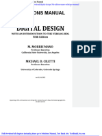 Toaz - Info Digital Design 5th Edition Mano Solution PR