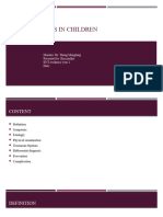 Sinusitis in Child