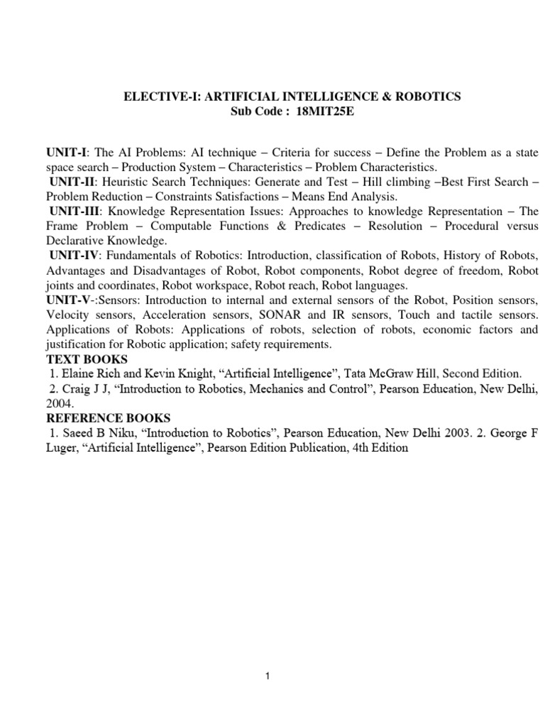 18mit25e U1 | PDF | Artificial Intelligence | Intelligence (AI) & Semantics