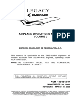 Embraer Emb-135bj Aom Vol. 2 Aom-135 1542-07 Rev 7 Mar 31, 2005