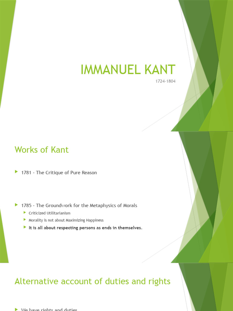 Immanuel Kant Pdf Reason Immanuel Kant