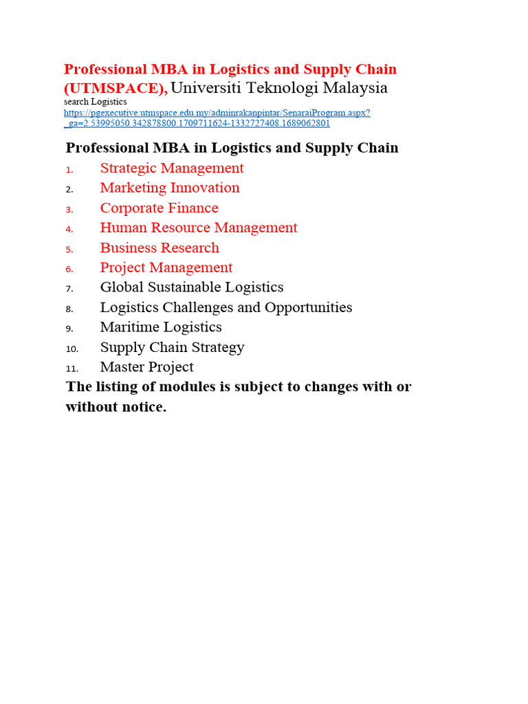 Master of Business Administration visual data 2