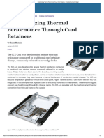 Characterizing Thermal Performance Through Card Retainers - Embedded Computing Design