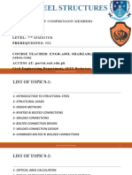 Lecture-12 (Compression Member Design)