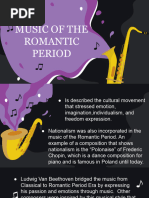 Music9. q3 Music of The Romantic Period