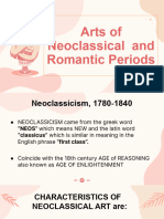 ARTS9Arts of Neoclassical and Romantic Periods