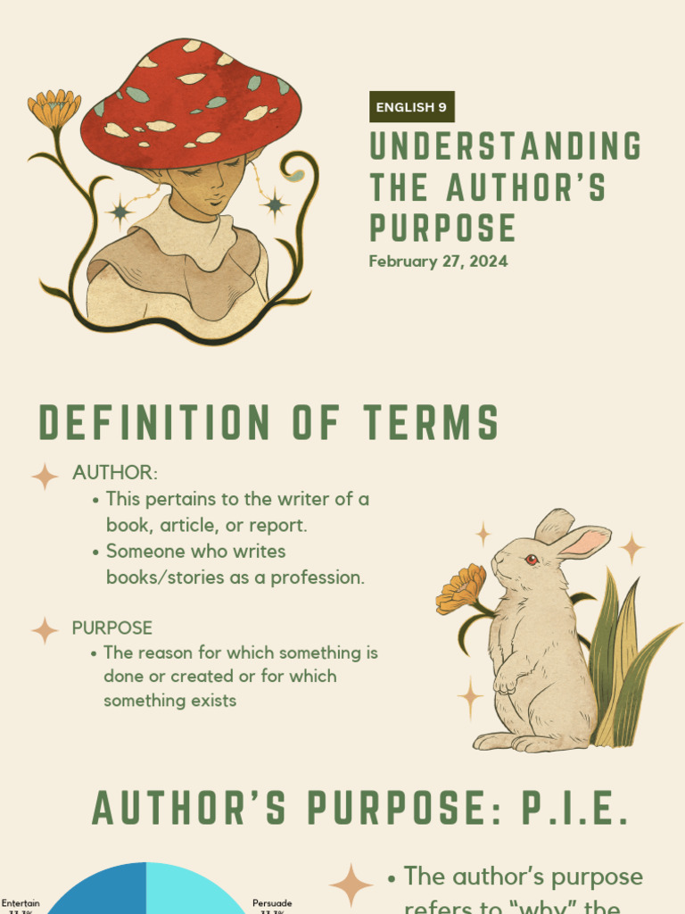 Green and tan illustrative understanding theme presentation pdf