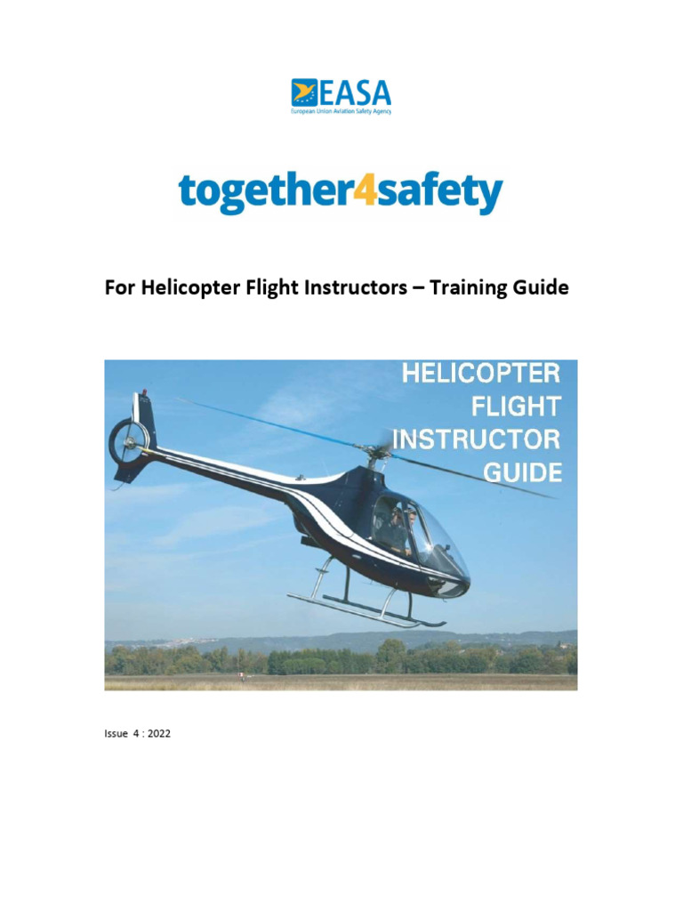 Helicopter Flight Instructor Guide Revision 3 | PDF
