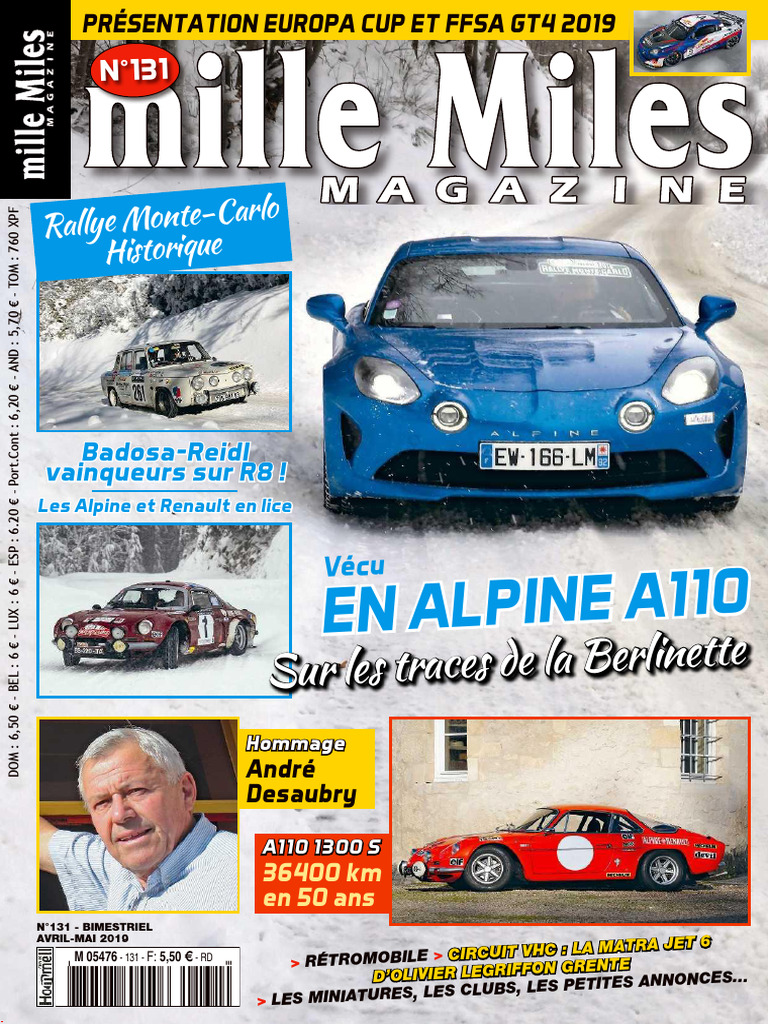 RALLYE DE MONTE-CARLO 2018 - Sorties Média Presse