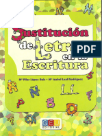 Sustitución de Letras en La Escritura (GEU)