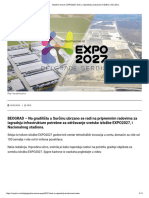 Gradimo Snove - EXPO2027 Skok U Napredniju Budućnost
