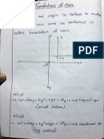 Transition of Axes