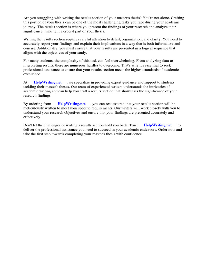 how-to-write-results-in-master-thesis-pdf