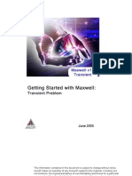 Getting Started With Maxwell:: Transient Problem