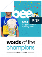 2024 Words of The Champions