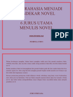 6 Jurus Menulis Novel