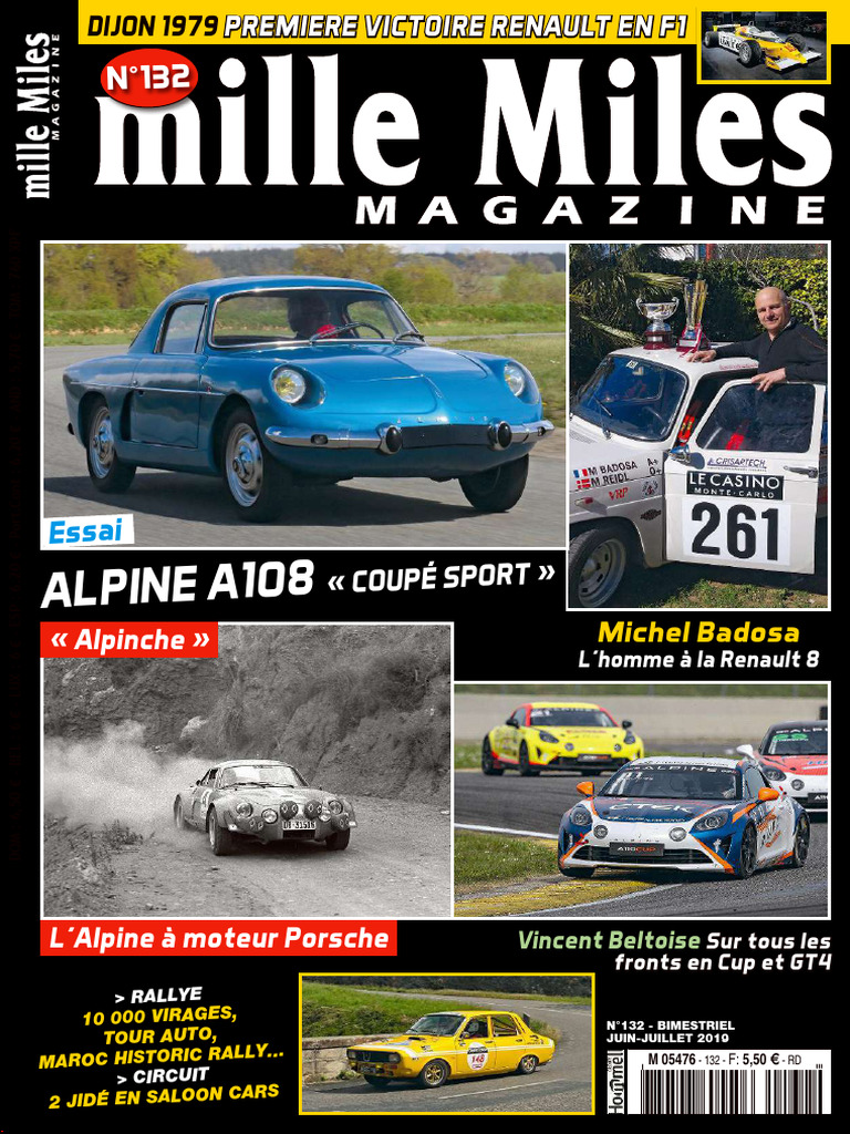 Magazine AUTO COURSE Mai 1954 - Rallye De Monte-Carlo - Collection Automobile Vintage