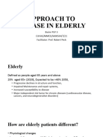 Approach To Disease in Elderly