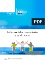 Redes Sociales y Cohesion Social
