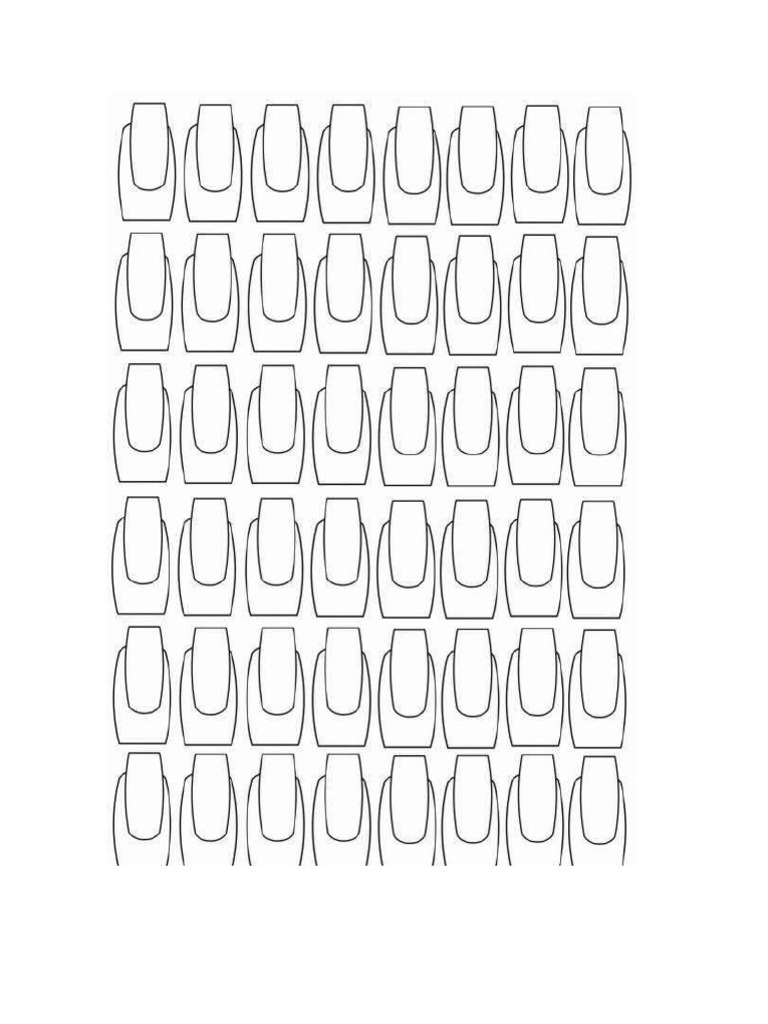 Plantilla de Uñas | PDF