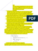 Algorith and Data Structure Revision -1