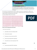 Cardiology MRCP II Pastest 2023