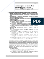 Tema 24 Los Estados europeos en la era de la democracia (1870 – 1914). II. Europa del Centro y del Este