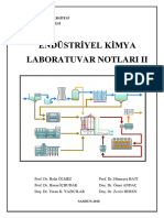 Endüstri̇yel Ki̇mya Laboratuvari-2 (2010)