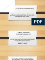 P1-S Speaking Exam 2 - Practice Materials PPT 2