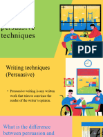 Strategies For Expository Writing Education Presentation in Green Yellow Semi-Realistic Flat Graphic Style