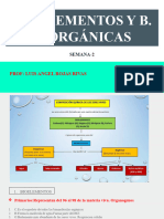 Bioelementos y B. Inorgánicas