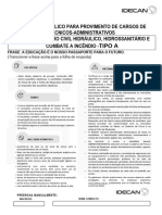 23 - 5018 - Engenheiro - Civil - Hidraulico, Hidrossanitario e Combate A Incendio - Tipo A