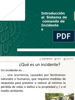 Introducci N A La Comunicaci N y Manejo Del Comando de Incidentes SCI Sistema de Comando de Incidentes