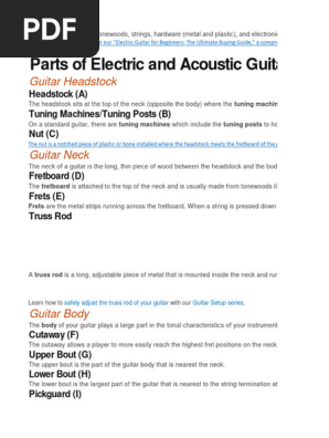Guitar Parts