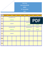 Année Universitaire 2023-2024 Emploi Du Temps