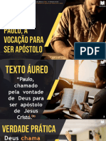Slides - Lição 4 - Paulo A Vocação para Ser Apóstolo - Canal Texto Áureo