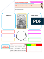 D1 A2 FICHA  Fortalecemos nuestra amistad cada día