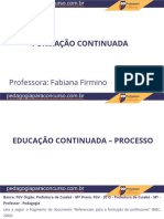 Slide Aula Formacao Continuada