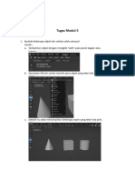 Tugas Modul 3 Animasi Dan Permodelan 3D