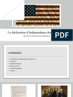 La Declaration d‘Independence Des États-Unis EMC