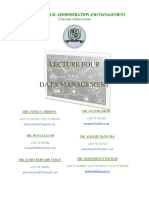 ICT1 - Lec - 4 - Data Management