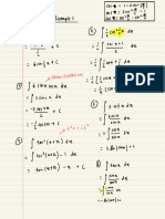 Integration Further Maths (A-LEVEL) 