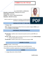 CV de Kone Mamadou