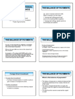 NZDB 225 International Trade and Finance: The Balance of Payments