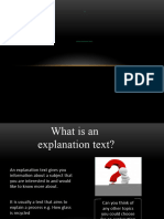 Explanation Text