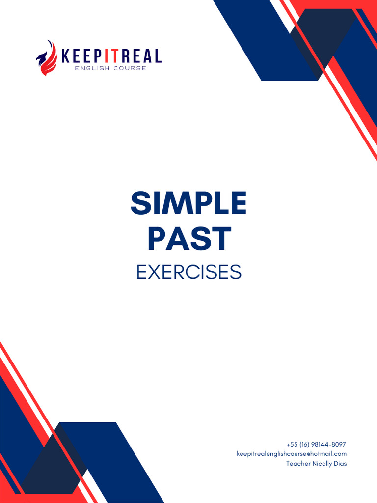 Simple Past - Exercises | PDF | Verb