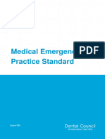 Medical Emergencies Practice Standard