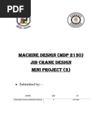 Mini Project Jib Crane Design